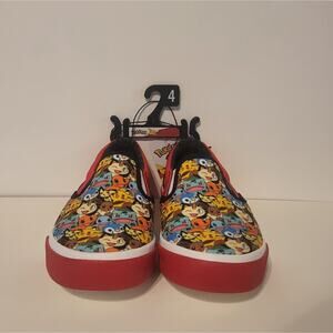Pokémon Little & Big Kids Slip-on Sneakers SIZE 4
